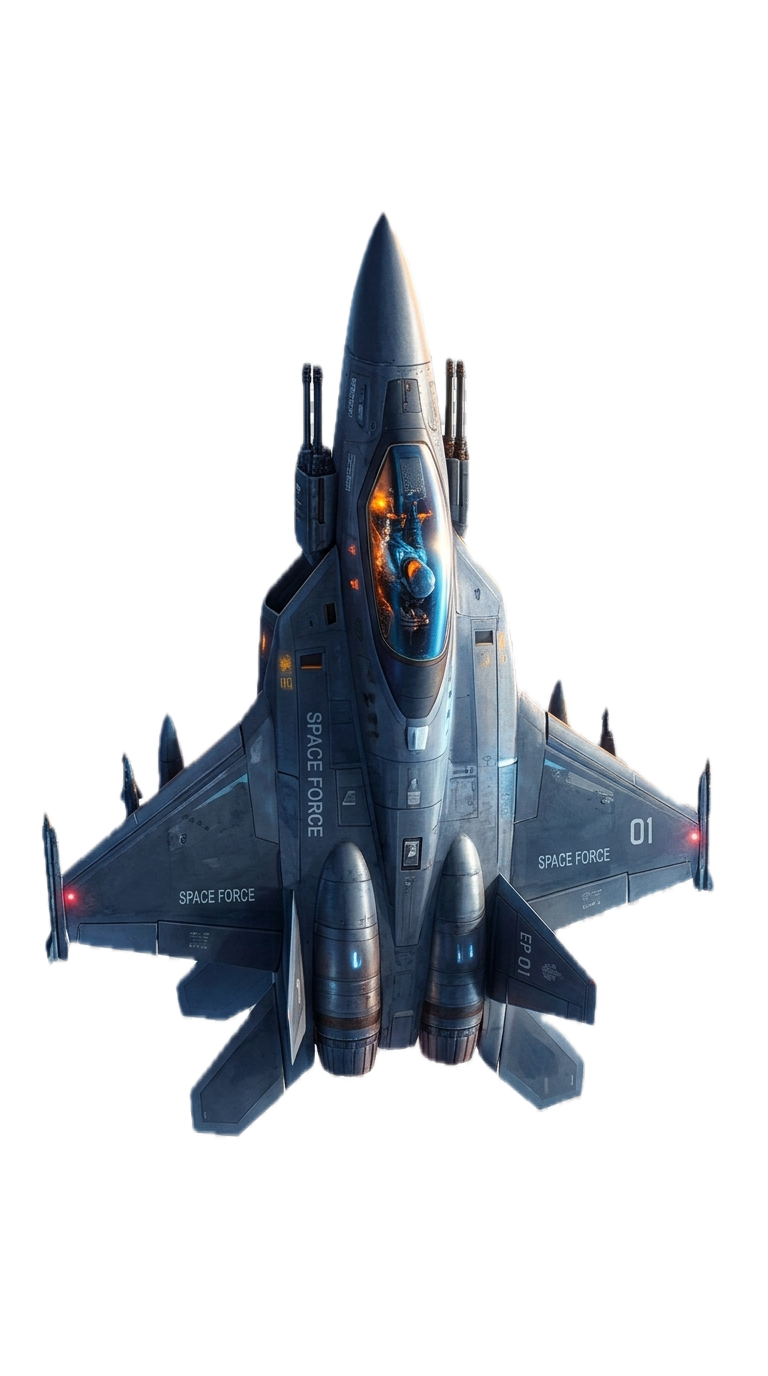 Player fighter ship, Space Force 01